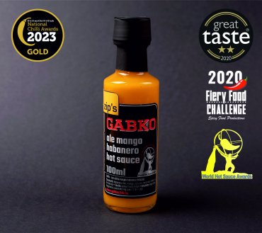 GaBko & zip's ale mango habanero hotsauce 100ml